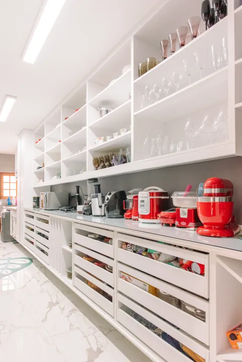 Cozinha Despensa - Organização que nasce do projeto